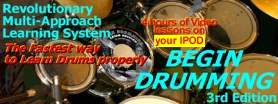 Begin Drumming! - The Revolutionary Multimedia Learning System!
