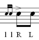 Rudimental exercise with drags