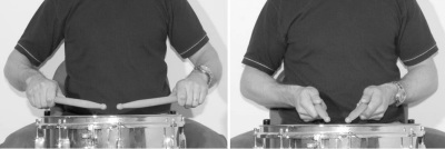 German vs French grip