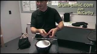 Live drum lesson clip 5 - fulcrum hints and development