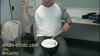 Live drum lesson clip 4 - paradiddlediddle and diddle-eggs