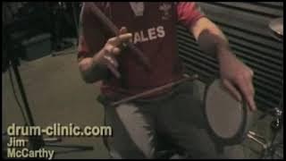 Live drum lesson clip 3 - fulcrum and finger technique