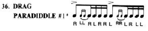 drag paradiddle #1
