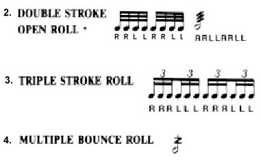 NEW rudiments 2-4!
