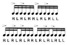 The NEW single and double paradiddle.