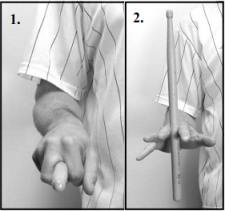 The twirling grip - stage one