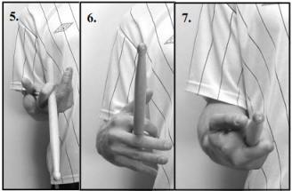 The twirling grip - stage three